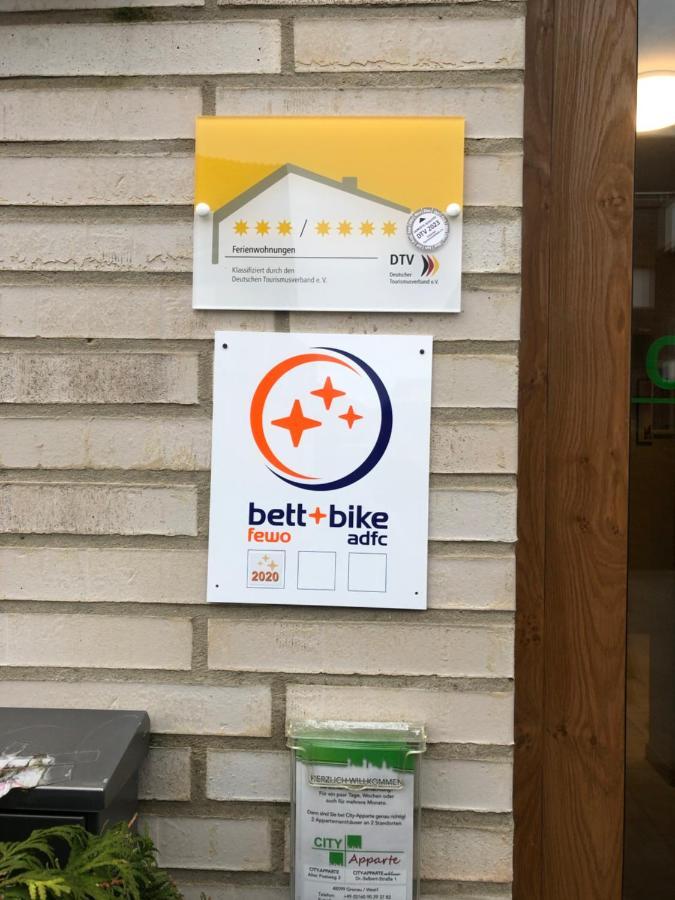 City Apparte Exklusiv - Direkt Am Antonius-Hospital - Stilvoll Wohnen Im Herzen Von Gronau Gronau  Buitenkant foto